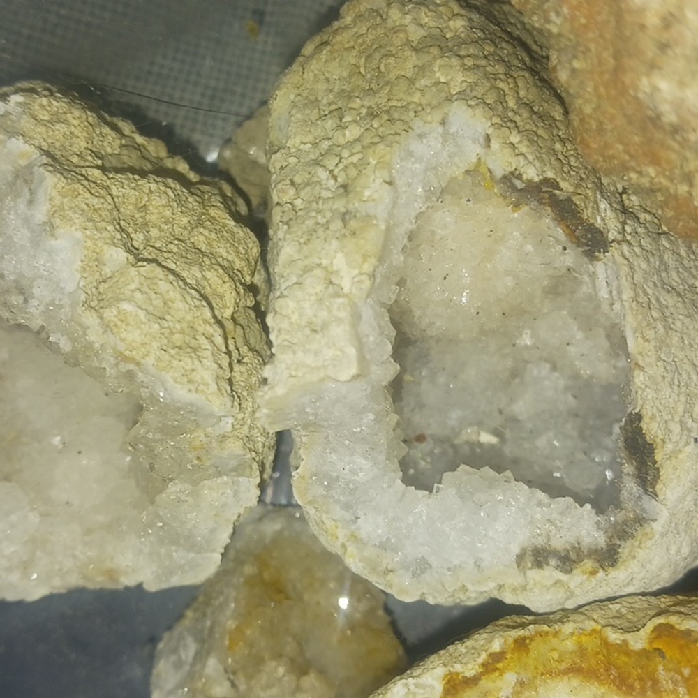 Natural Geode Stone Set - Picture 3 of 8